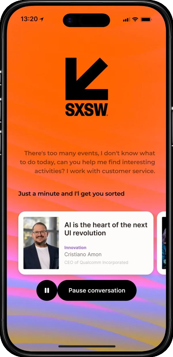 SXSW conference AI agent